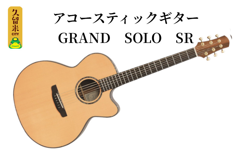 アストリアス　アコースティックギター　GRAND　SOLO　SR（ケース付）