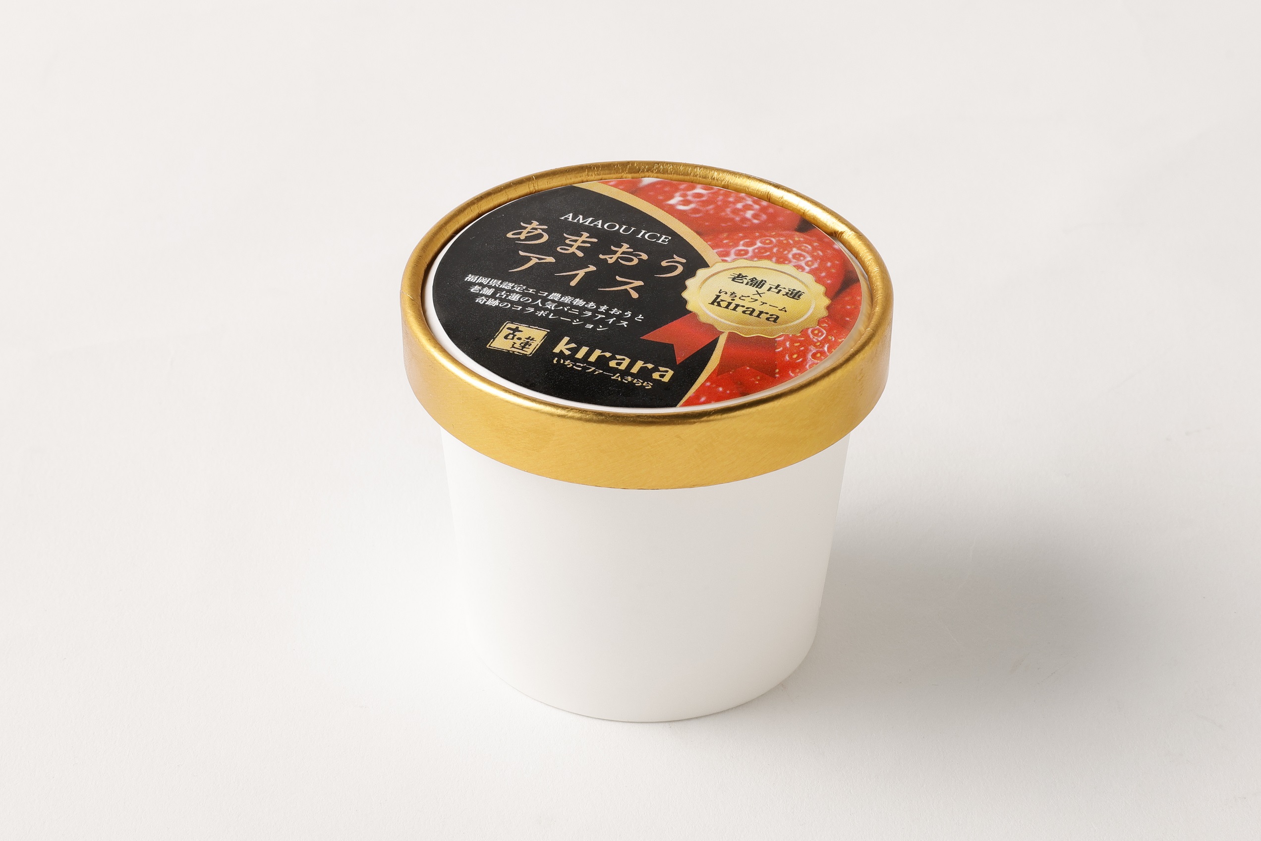 古蓮あまおうアイスクリーム (75ml)×6