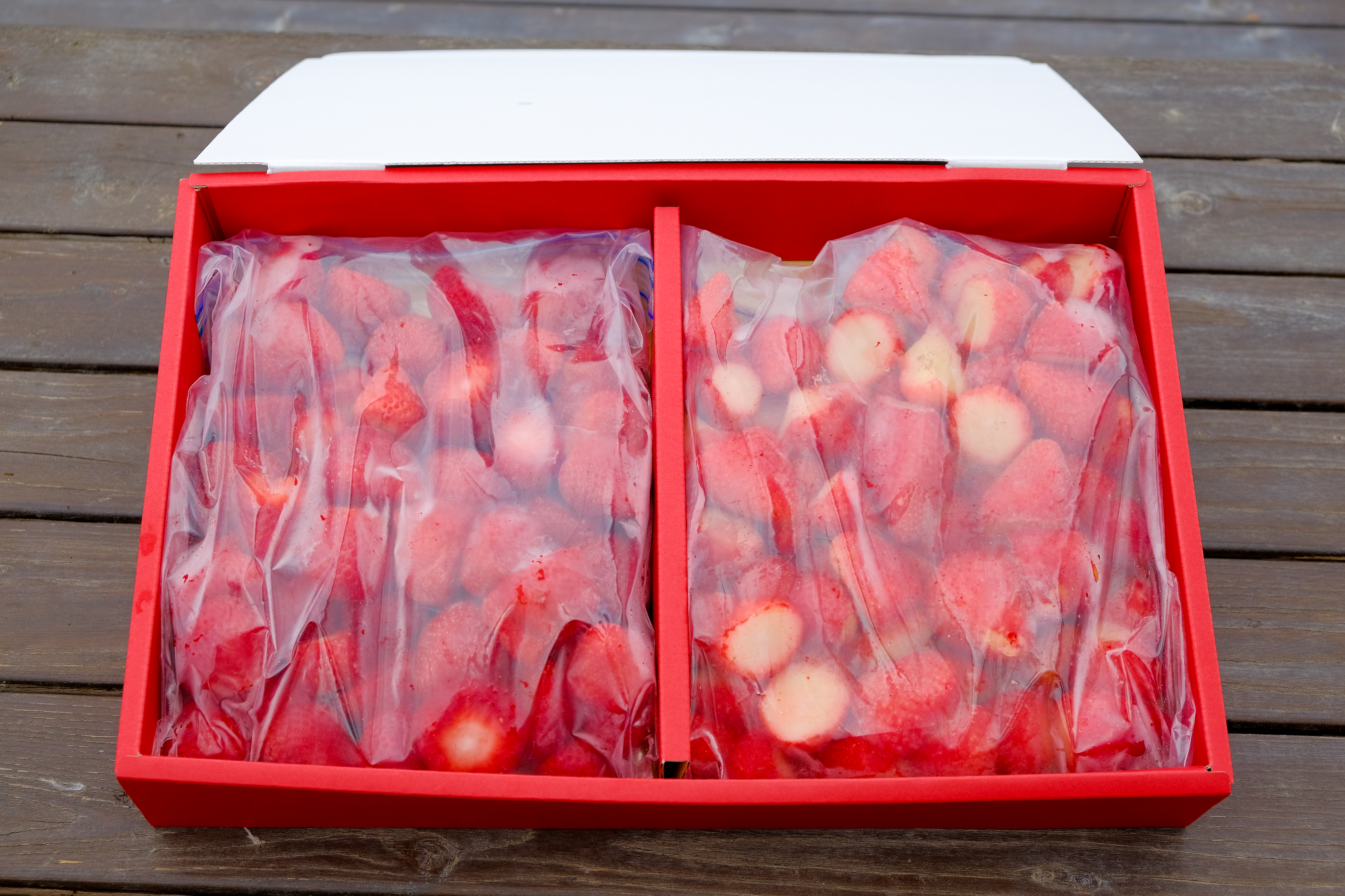 冷凍いちご食べ比べ2kg　あまおう＆旬のいちご各1kg
